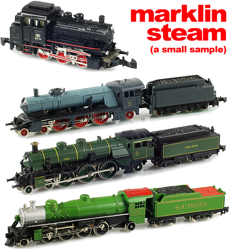 Marklin steam locomotives