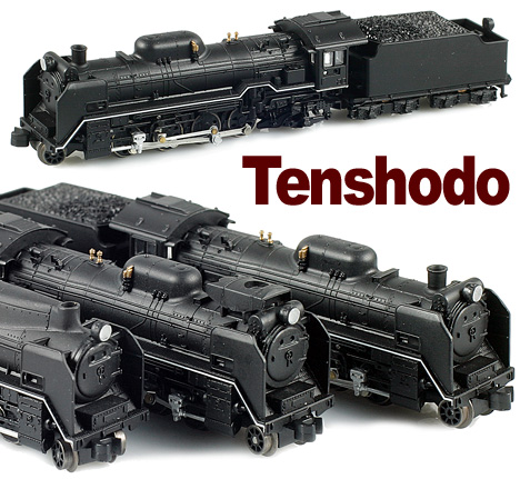 Tenshodo steam locomotives