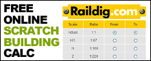 Raildig Scratchbuilders Calculator