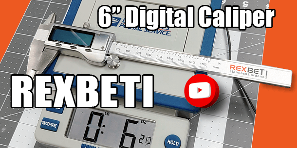 Rexbeti 6″ Digital Caliper